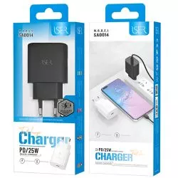 Cargador Usb C PD 25W Carga rápida