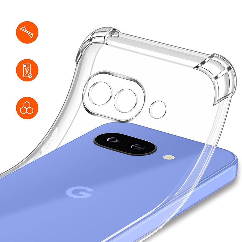 Funda con esquinas reforzadas para Google Pixel 9a