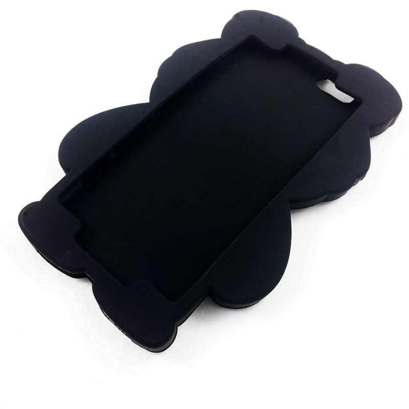 Funda 3D de Silicona Oso Lotso Toy Story Iphone 6 Plus y 6S Plus Negro