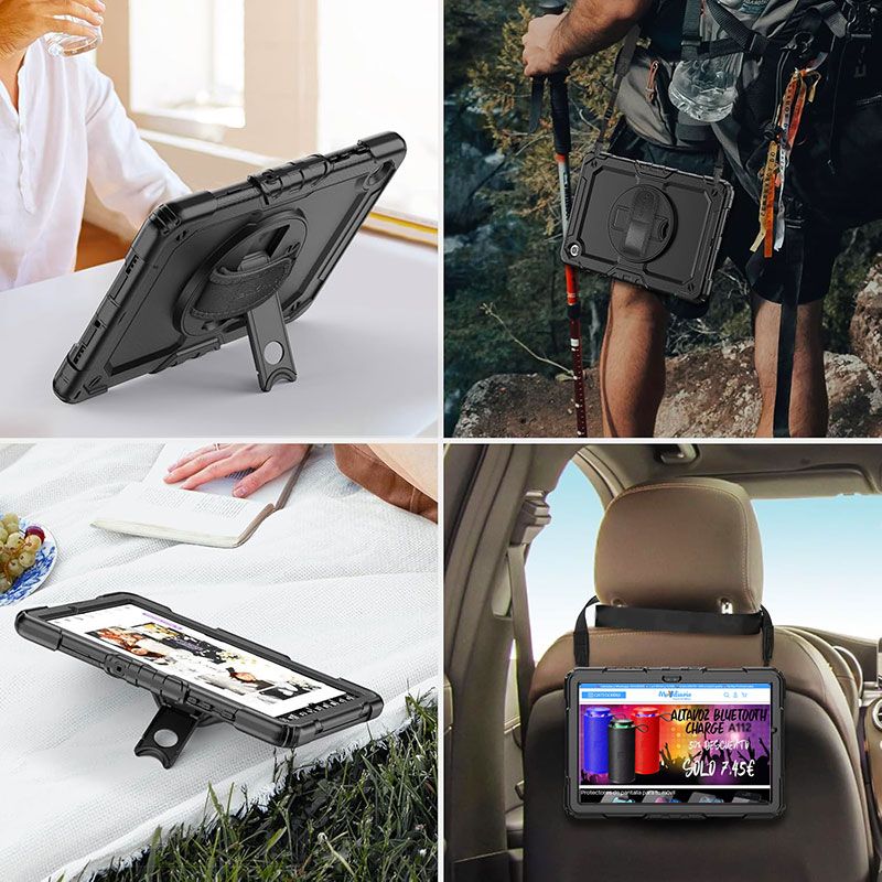 Funda Full Body con asa y protector - Samsung Galaxy Tab A9 Plus