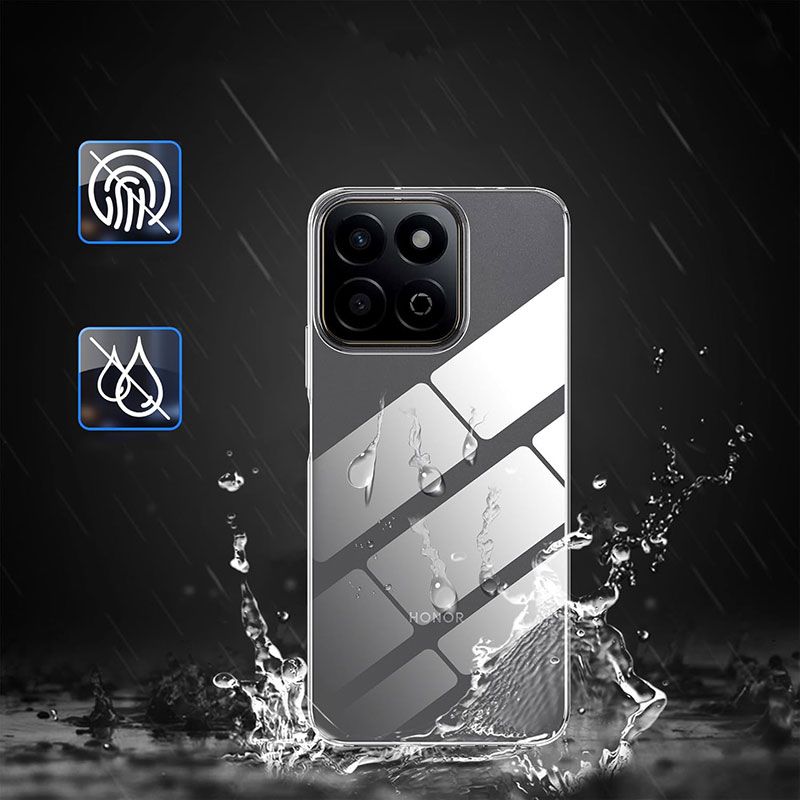 Funda transparente para Honor 200 Smart de silicona