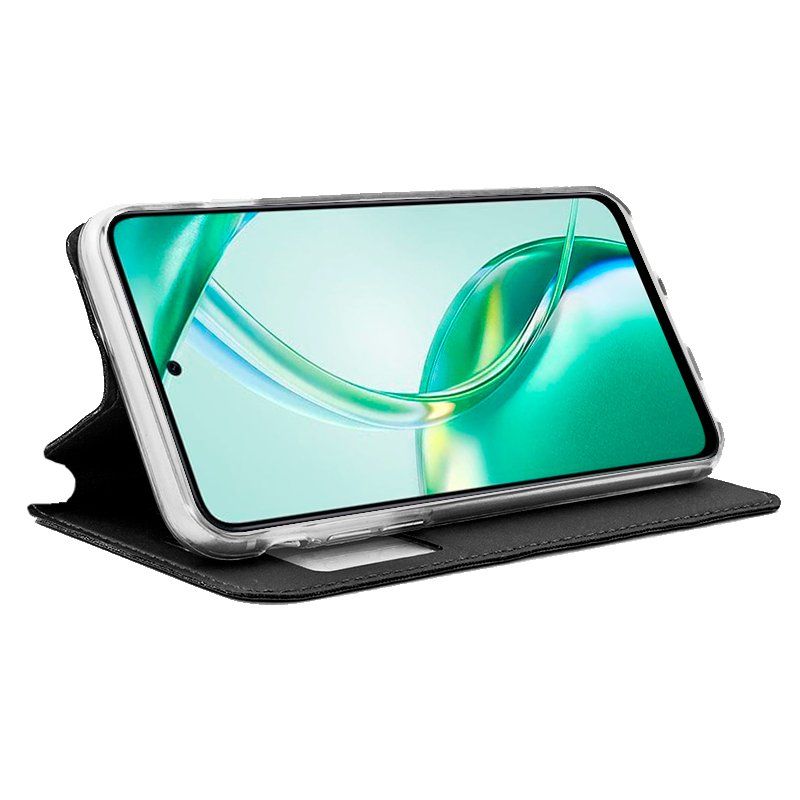 Funda con tapa para Honor 200 Smart Negro