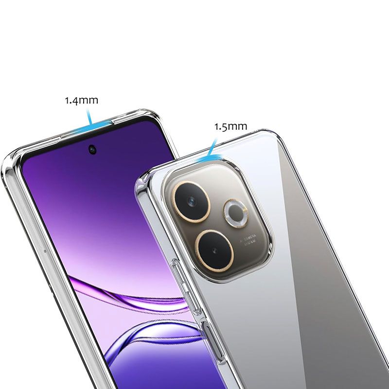 Funda transparente para Oppo A5 Pro / 5G