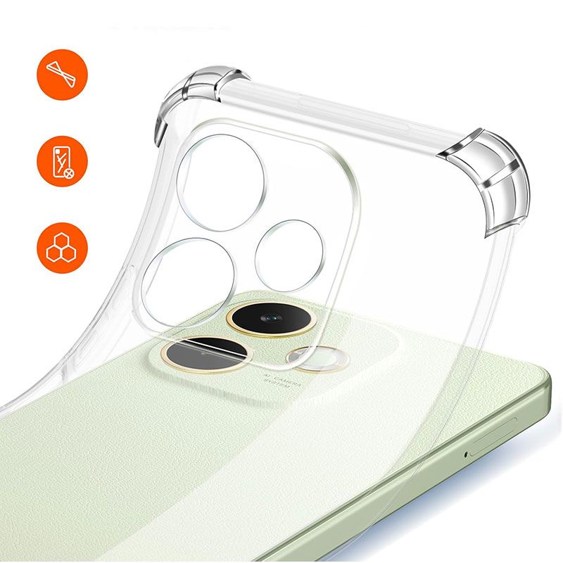 Funda con esquinas reforzadas para Oppo A5 Pro / 5G