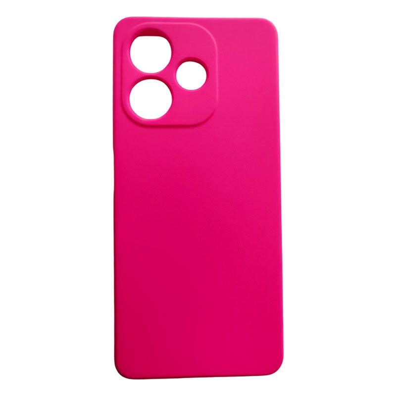 Funda Rosa Fluorescente para Oppo A5 Pro / 5G de silicona suave