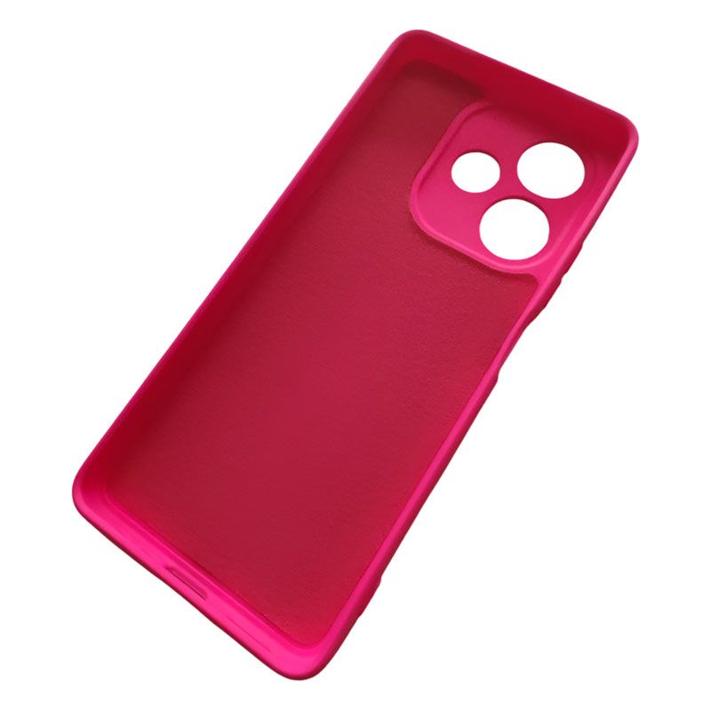 Funda Rosa Fluorescente para Oppo A5 Pro / 5G de silicona suave