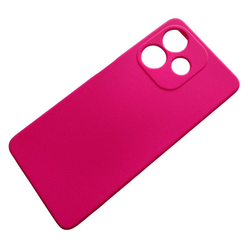 Funda Rosa Fluorescente para Oppo A5 Pro / 5G de silicona suave