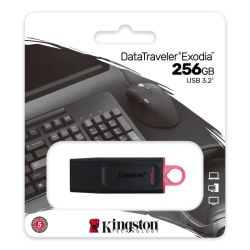 Pendrive Kingston 256GB DataTraveler Exodia USB 3.2