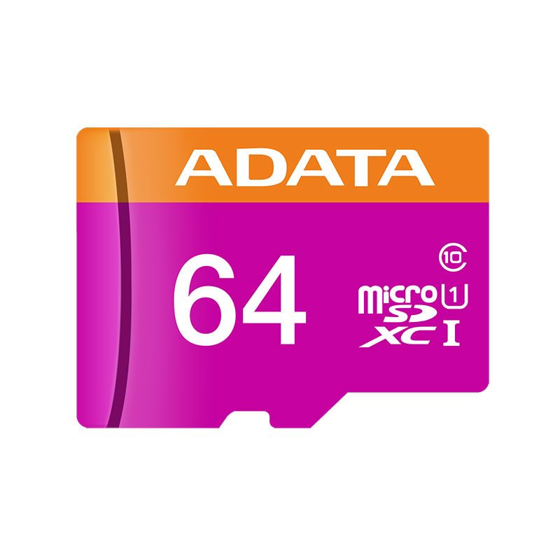 Tarjeta microSD ADATA 64GB UHS-I U1 Clase 10 con Adaptador