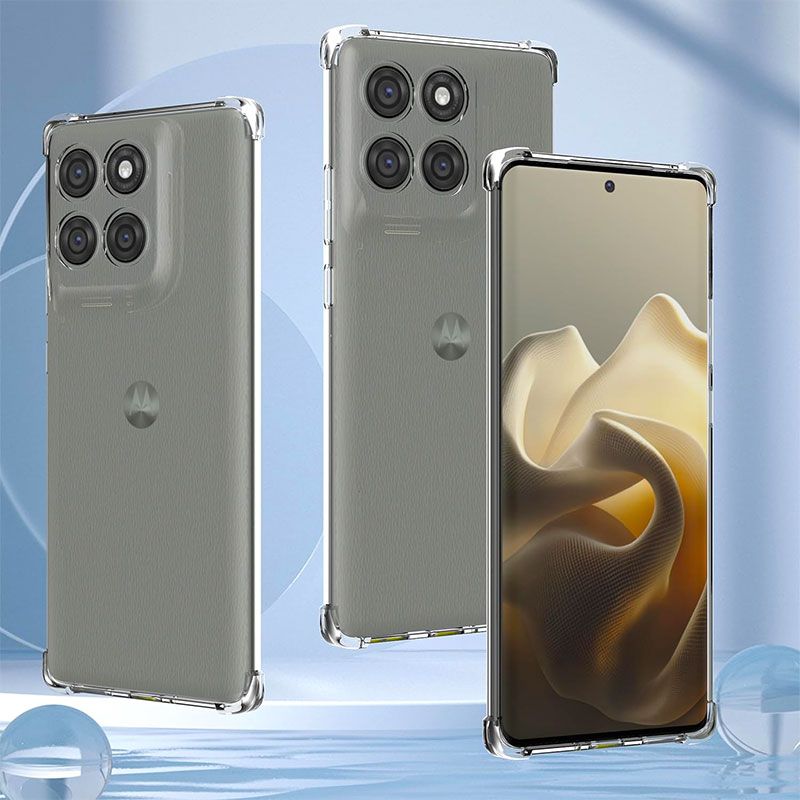 Funda con esquinas reforzadas para Motorola Moto Edge 60 Pro 5G