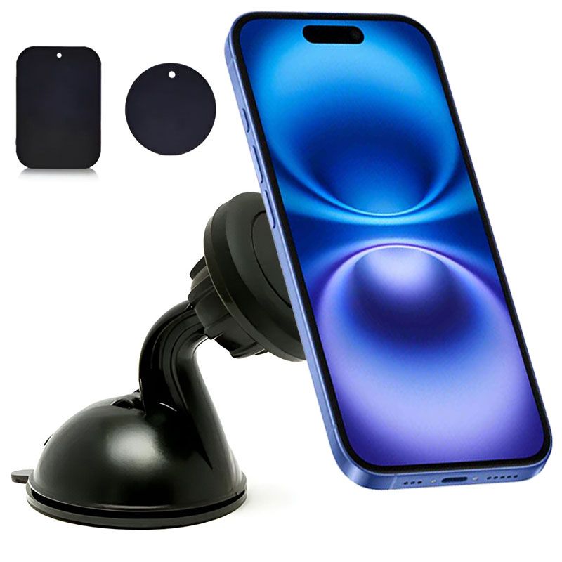 Soporte para coche Magnético con ventosa multiusos