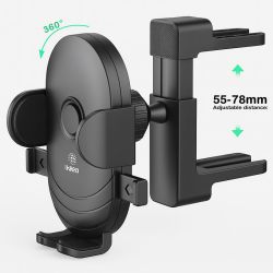 Soporte de coche para rejilla circular de aire acondicionado