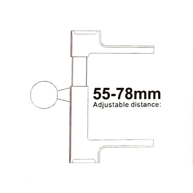 Soporte de coche para rejilla circular de aire acondicionado