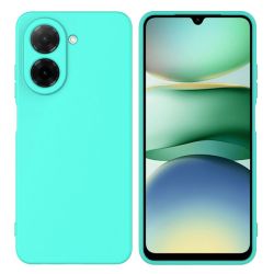 Funda de silicona suave para Xiaomi Redmi A5 Verde agua