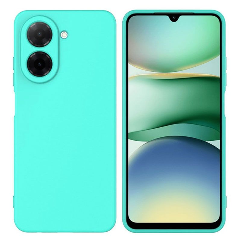 Funda de silicona suave para Xiaomi Redmi A5 Verde agua