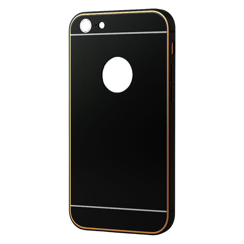 Funda Premium con Bumper Metálico para iPhone 6 / 6S negro