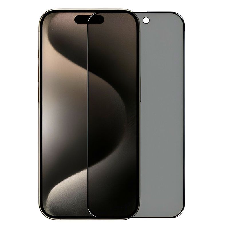 Protector de pantalla Privacidad Anti espía para iPhone 15 Pro