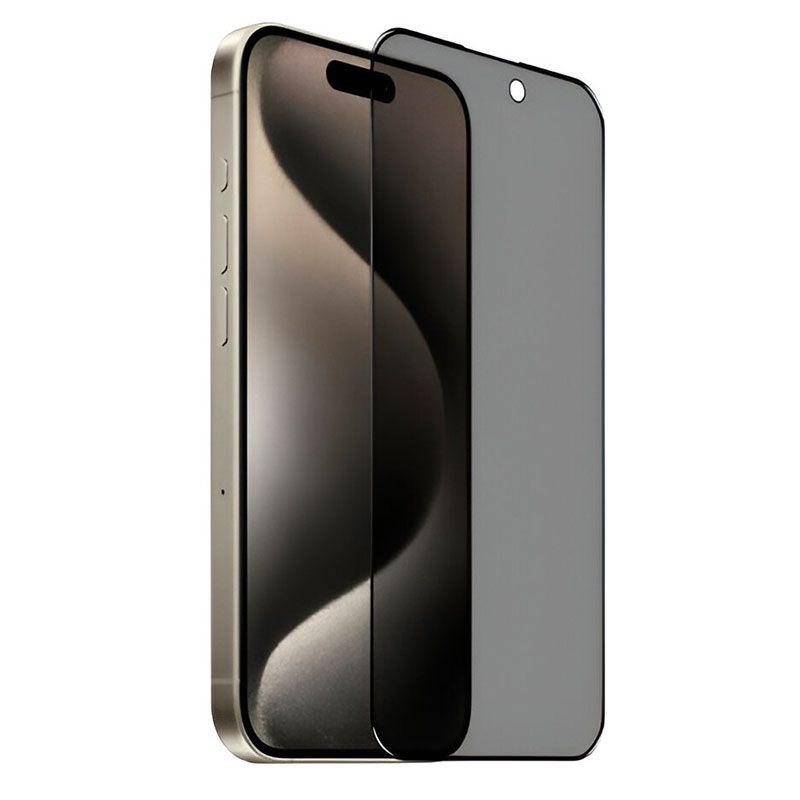 Protector de pantalla Privacidad Anti espía para iPhone 15 Pro