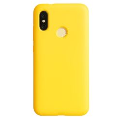 Funda de Silicona suave para Xiaomi Redmi 6 Pro / Mi A2 Lite Amarillo