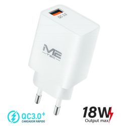 Cargador USB de Carga rápida 18W Quick Charge 3.0