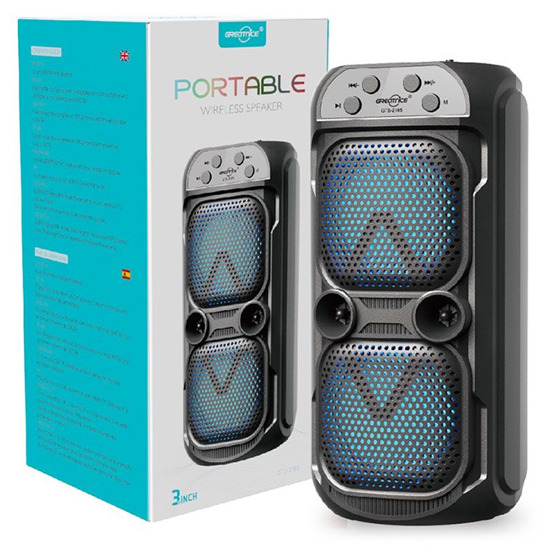 Altavoz Portátil GreatNice GTS-2165 TWS Bluetooth