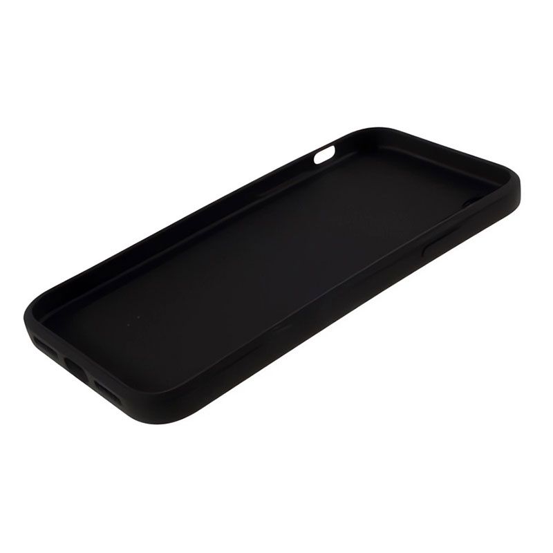 Funda Negra de Silicona Suave para iPhone XR