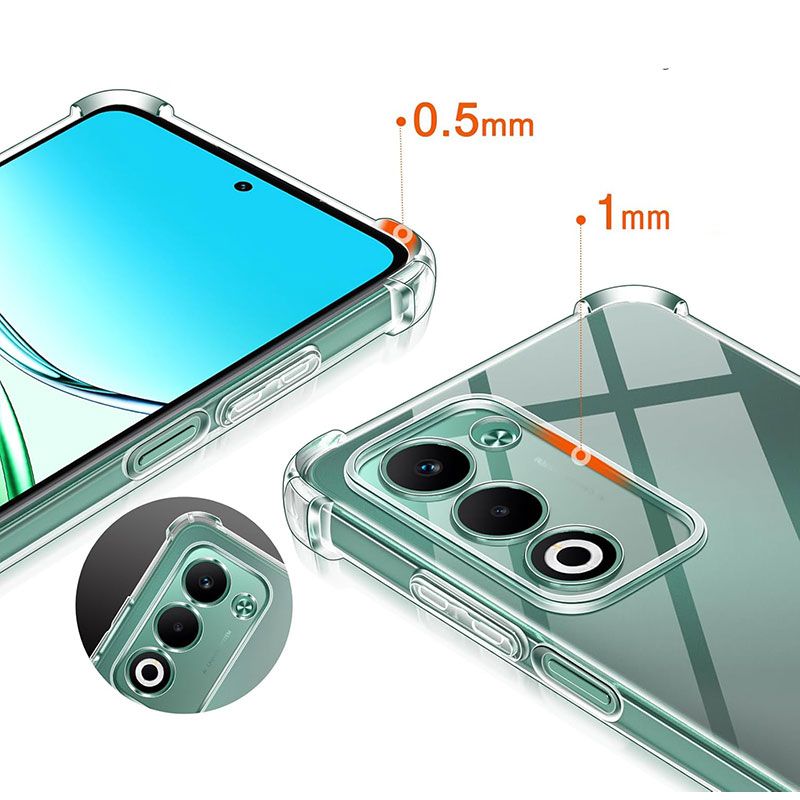 Funda con esquinas reforzadas para Oppo A5 4G / A5 5G