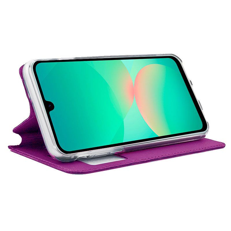 Funda con Tapa y Ventana para Samsung Galaxy A17 5G / A26 5G Rosa