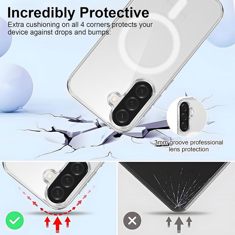 Funda Antigolpe premium con Magsafe para Samsung Galaxy A17 / A26