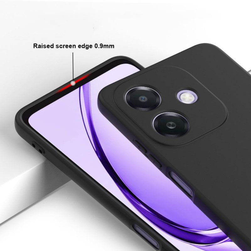 Funda negra de silicona suave para Oppo A40 / A40m / A60 5G