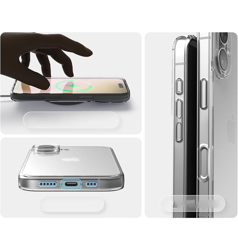 Funda transparente para iPhone 17
