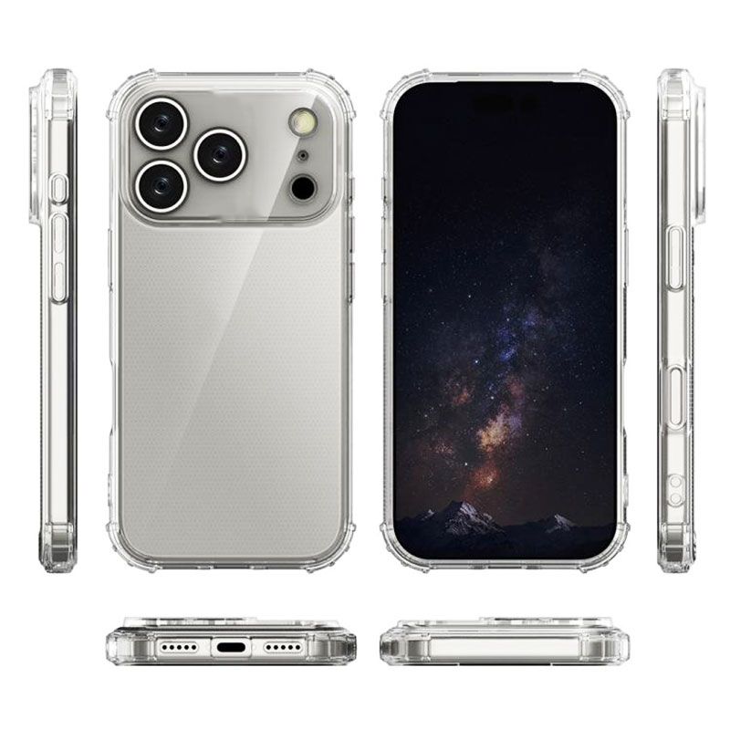 Funda de esquinas reforzadas para iPhone 17 Pro