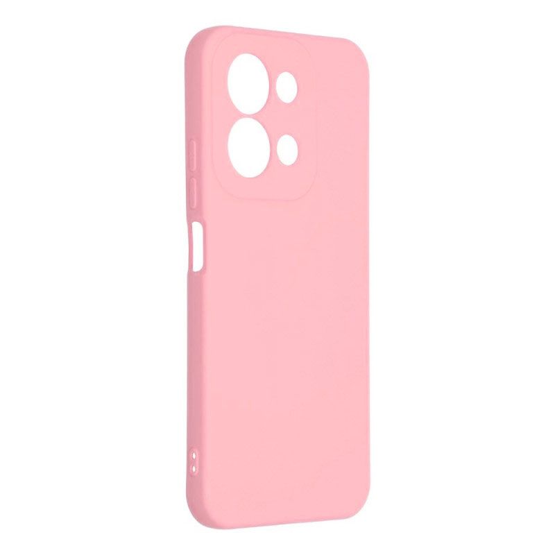 Funda de silicona suave para Xiaomi Redmi 15C Rosa