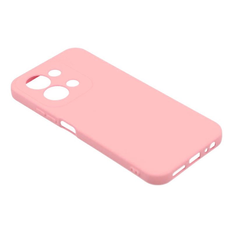 Funda de silicona suave para Xiaomi Redmi 15C Rosa