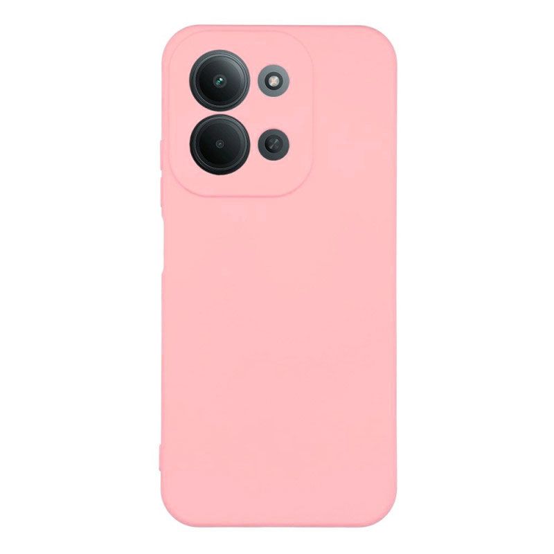 Funda de silicona suave para Xiaomi Redmi 15C Rosa