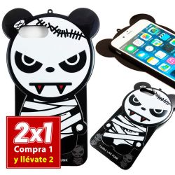 Funda Oso Panda Like Punk para iPhone 7 / 8 Momia Halloween