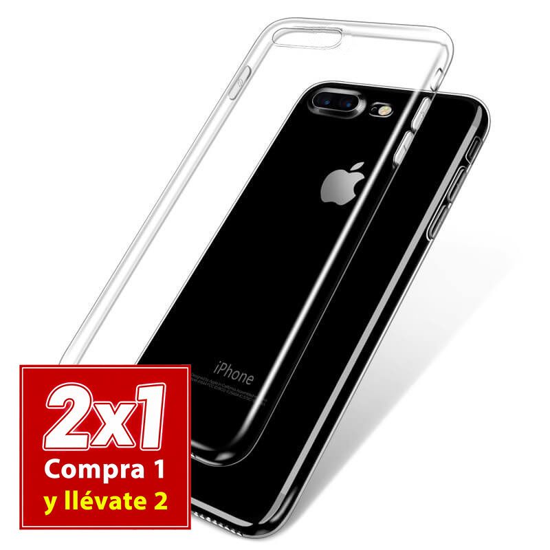 Funda TPU Transparente Iphone 7 Plus / 8 Plus silicona