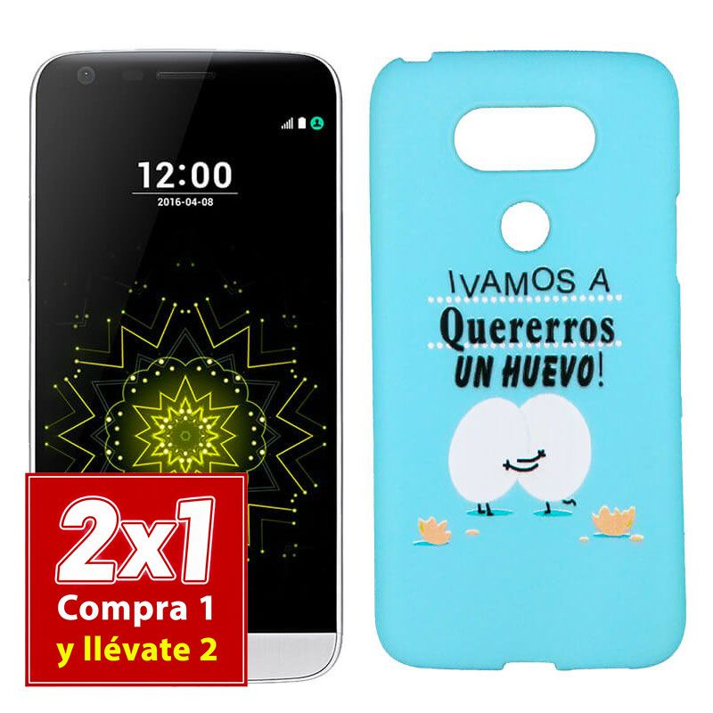 Funda con dibujo para LG G5 Huevo