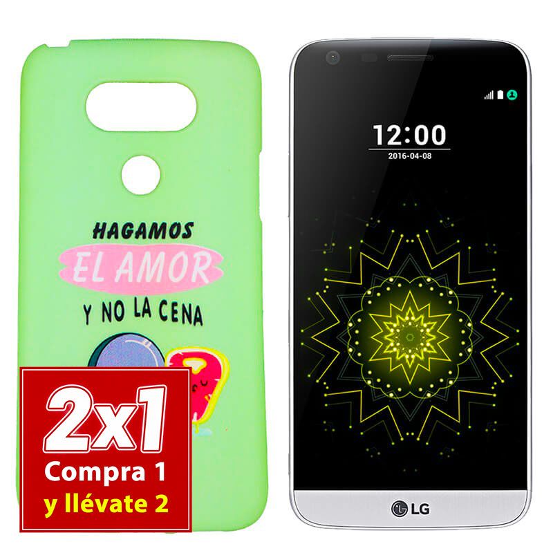 Funda con dibujo para LG G5 Amor