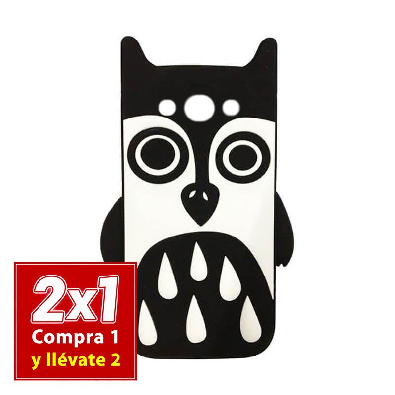 Funda 3D de Silicona Buho de la Suerte para Samsung Galaxy S3