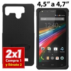 Funda Universal Silicona Negra para móvil de 4.5 a 4.7 Pulgadas