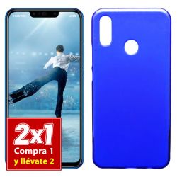 Funda de TPU Azul para Huawei P Smart Plus