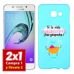 Funda con dibujo para Samsung Galaxy A3 2016 Gazpacho