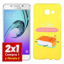 Funda con dibujo para Samsung Galaxy A3 2016 Sobadísimo