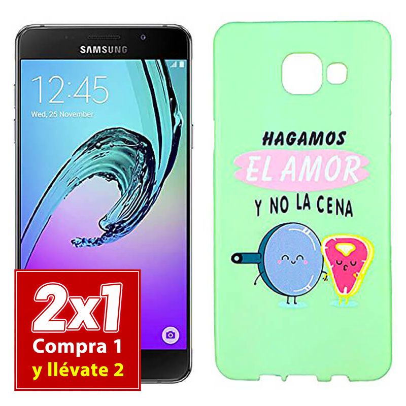 Funda con dibujo para Samsung Galaxy A3 2016 Amor