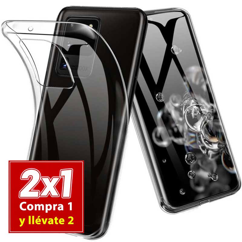 Funda Transparente para Samsung Galaxy S20 Ultra de silicona
