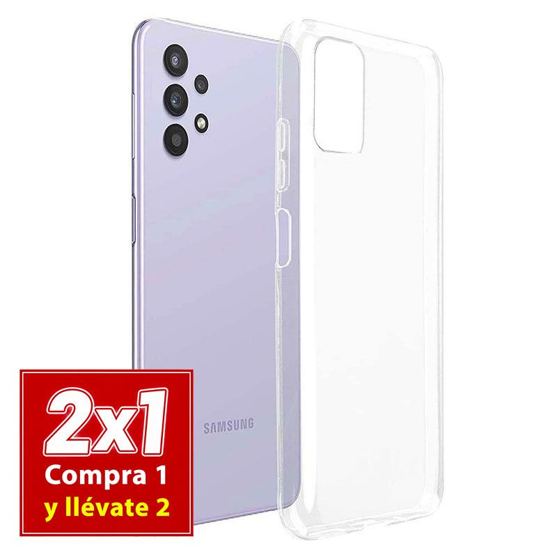 Funda transparente para Samsung Galaxy A32 5G de silicona