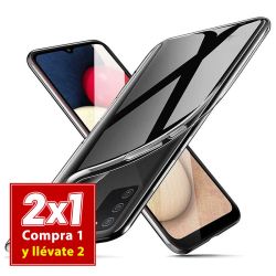 Funda transparente para Samsung Galaxy A02S de silicona