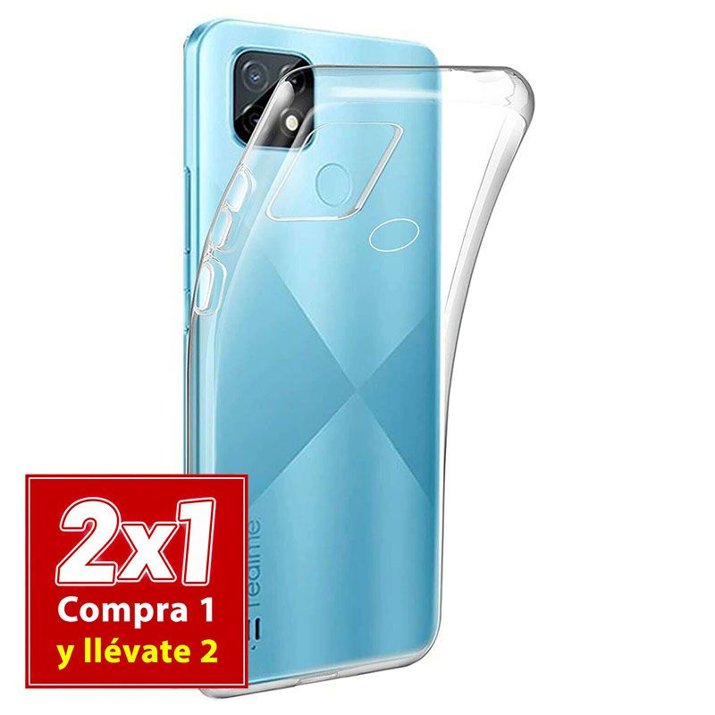 Funda transparente para Realme C21 de Silicona