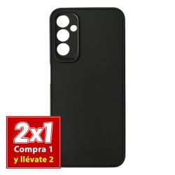 Funda negra para Samsung Galaxy A14 / 5G de silicona